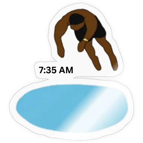 735 AM - Sticker