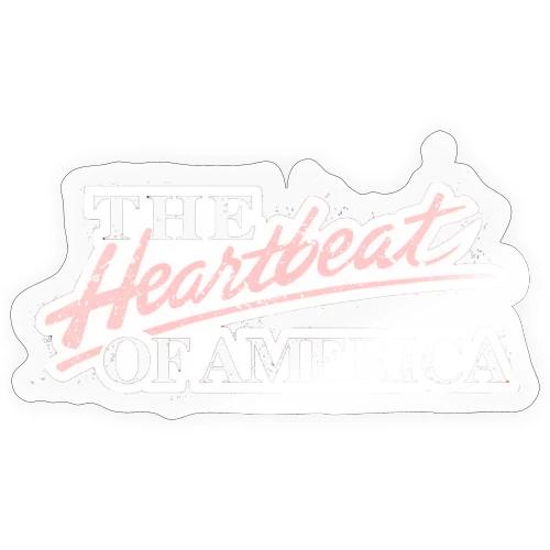 The Heartbeat of America - Sticker