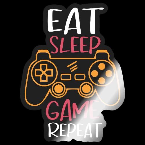 Eat, Sleep, Game, Repeat! - Sticker