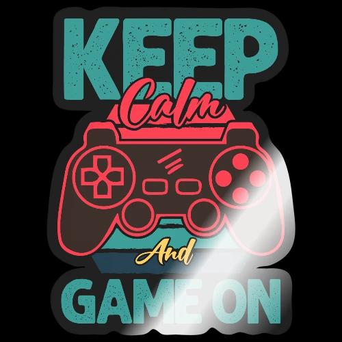 Don't Panic, Just Game On! - Sticker