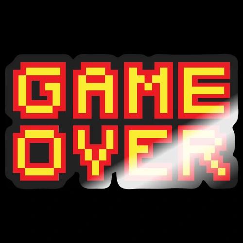 Retro Game Over Screen - Sticker