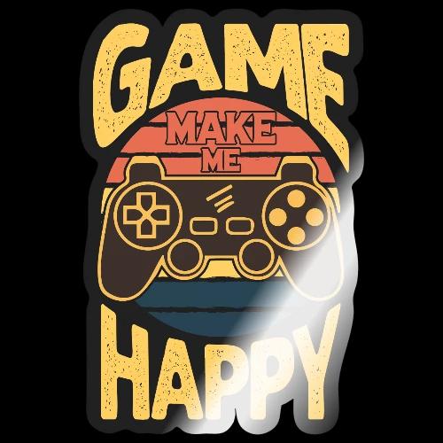 Happiness is a Game Controller Away - Sticker