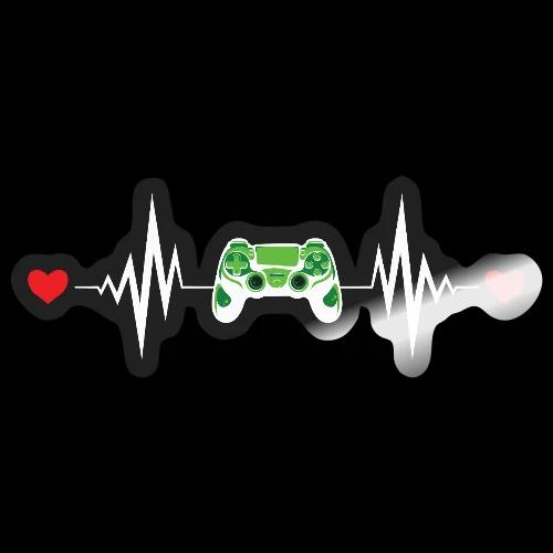 Gaming Heartbeat Controller - Sticker