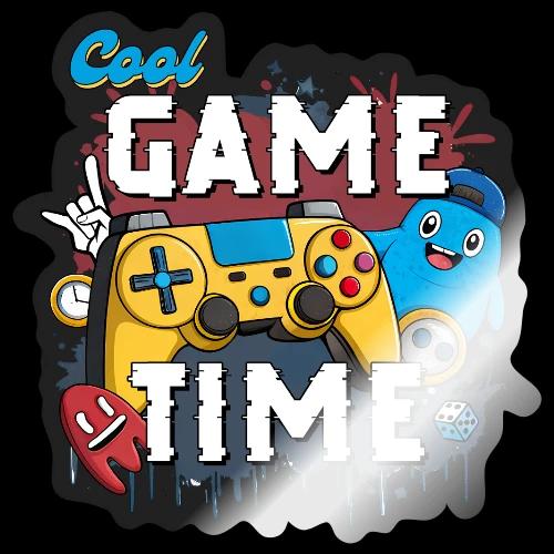 Cool Game Time Fun - Sticker