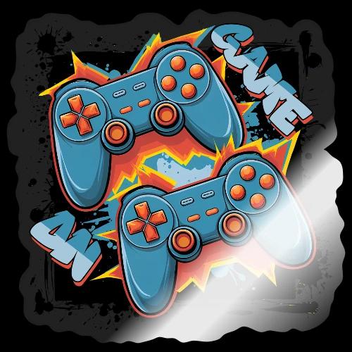 Two Player Game On! - Sticker