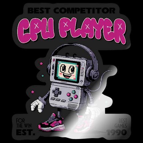 Best CPU Player 1990 - Sticker