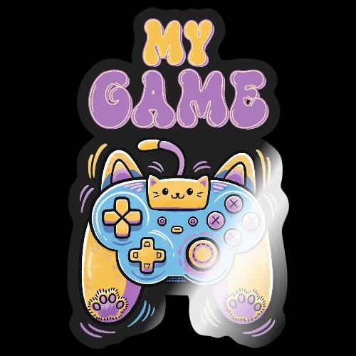 Kawaii Cat Controller - Sticker