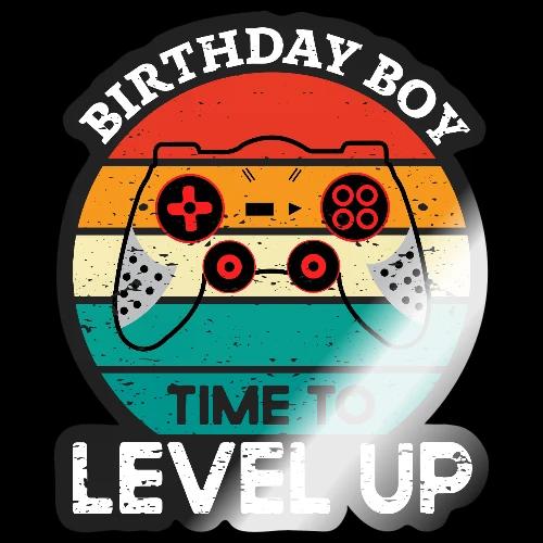 Birthday Boy: Time to Level Up! - Sticker