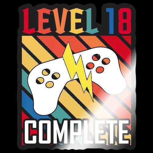 Level 18 Complete! - Sticker