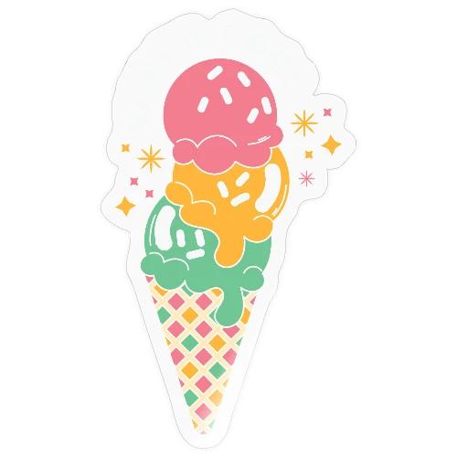 Super Cool Ice Cream Cone Treat - Sticker