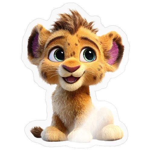 Sweet Lion Cub - Sticker