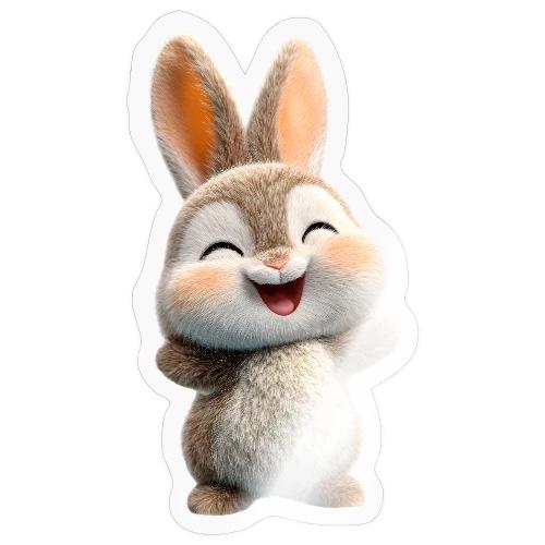 Joyful Baby Rabbit - Sticker