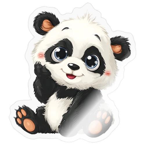 Blushing Baby Panda - Sticker
