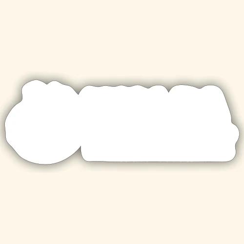 WALPA White logo - Sticker