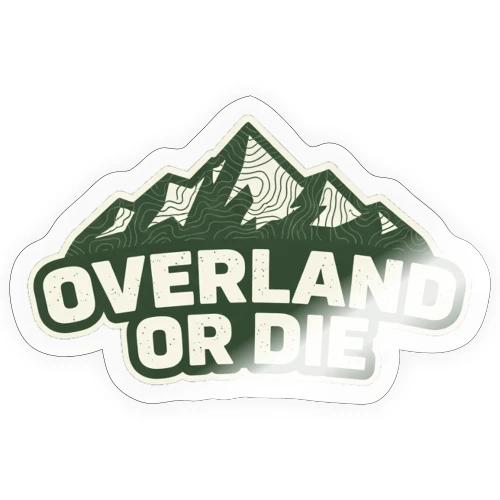 Topo Mountain - Sticker