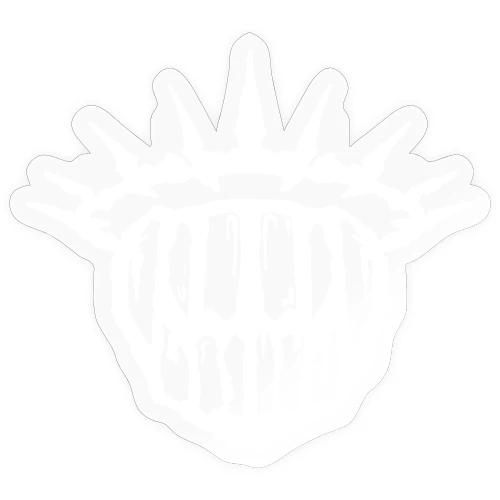 Teeth Of The Divine Sigil WHITE - Sticker