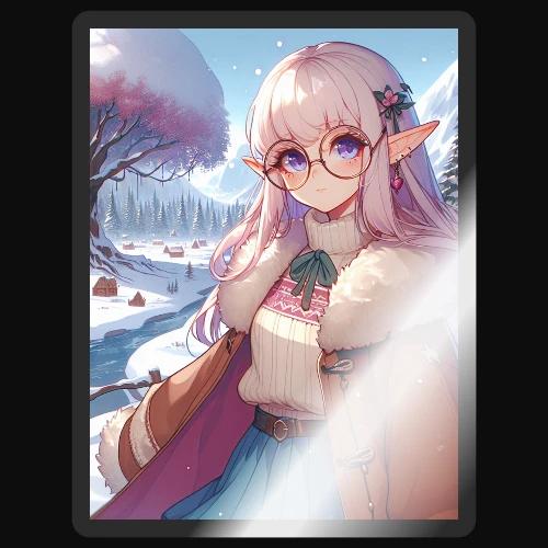 winter elf - Sticker