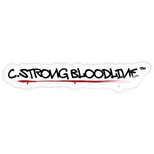 C.Strong Bloodline Logo (Black) - Sticker