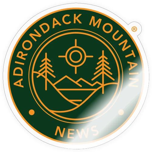 Adirondack Mountain News Classic Green Logo - Sticker