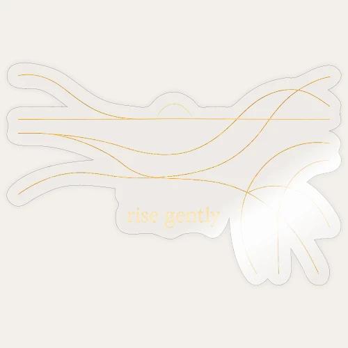 Rise Gently - Relaxation - Sticker