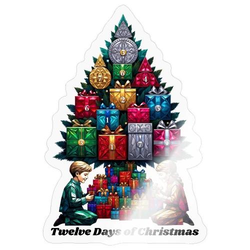 Twelve Days of Gifts T-Shirt - Sticker