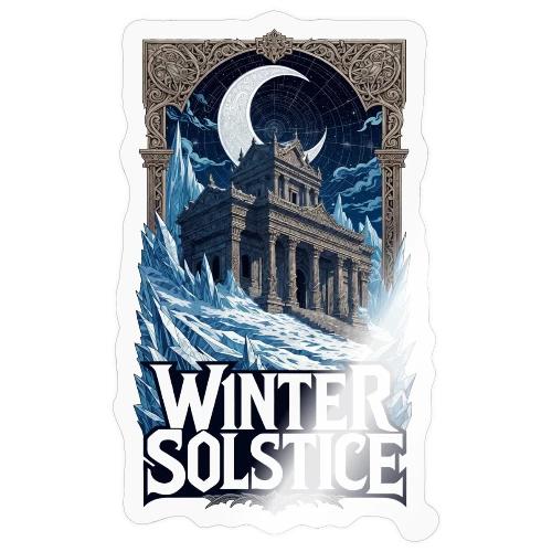Winter Solstice Temple T-Shirt - Sticker