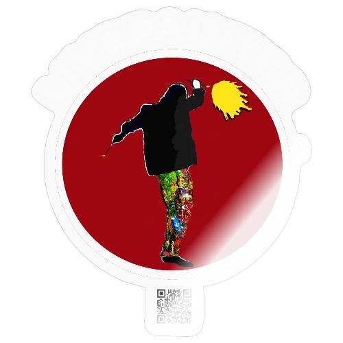 Live Painter Red Dot - Sticker