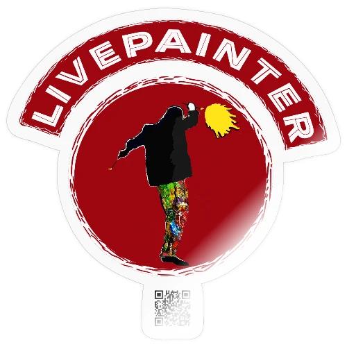 Livepainter Red Dot #2 - Sticker