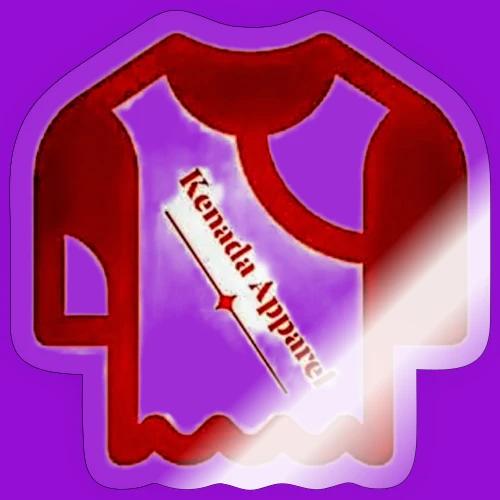 Kenada Logo white spray - Sticker