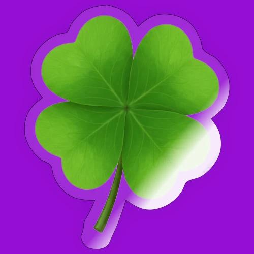 Four leaf clover - Sticker