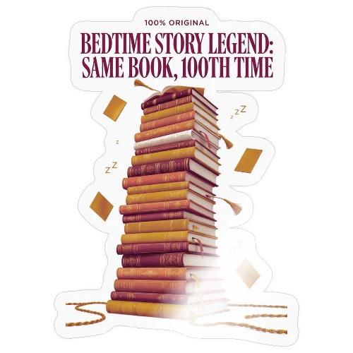 Bedtime Story Legend T Shirt - Sticker