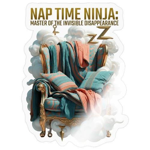 Nap Time Ninja T Shirt - Sticker