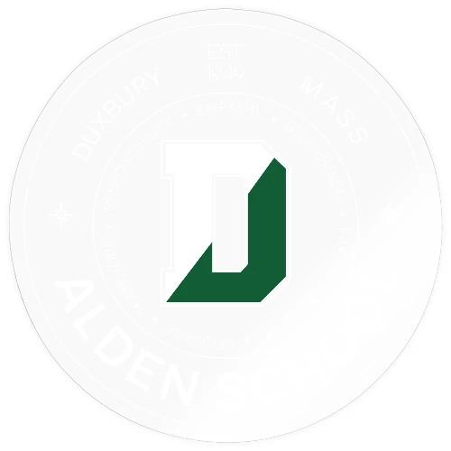 Alden Round Graphic - Sticker