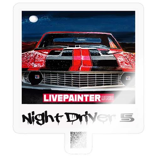 Night Driver 5 - Sticker