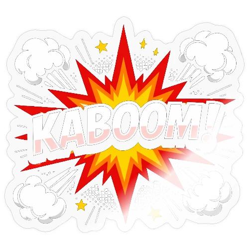 Kaboom Comic Explosion - Sticker