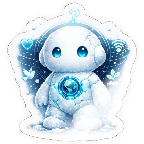 Snowy AI - Sticker