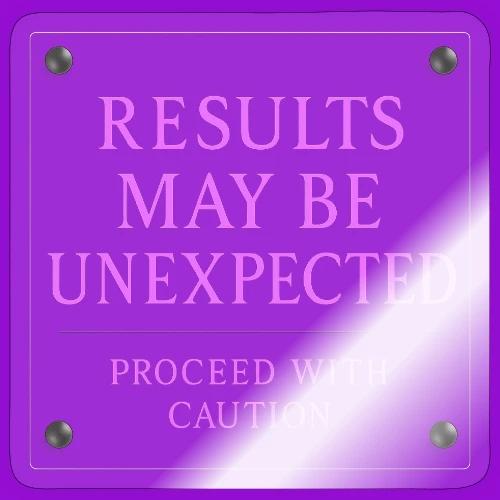 Results - Neon Purple - Sticker