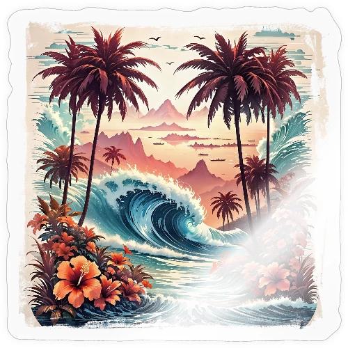 Paradise Wave - Sticker