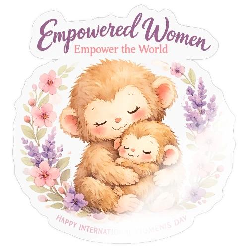 Empowered Women Empower The World Art - Sticker