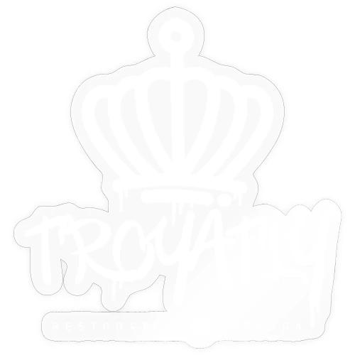 RO Troyalty Tag White - Sticker