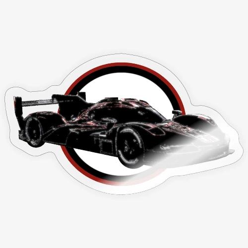 Abstract Racecar - Sticker