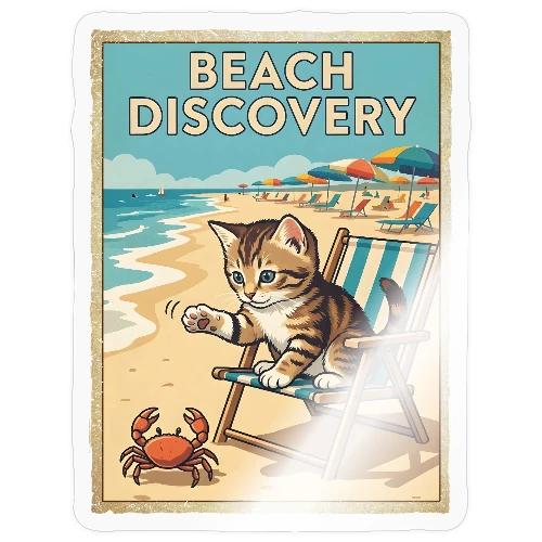 Kitten's Beach Discovery - Sticker