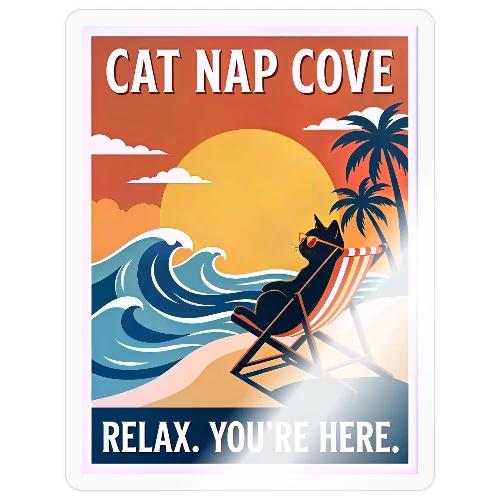 Cat Nap Cove - Sticker