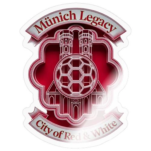 Munich Pride Fan T Shirt, Football City Pride Gift - Sticker