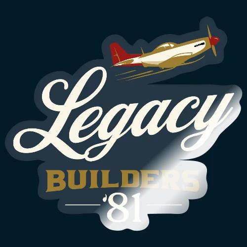 Legacy Builders '81: Flight Tee (Classic) - Sticker