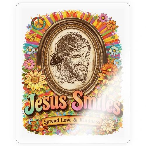 jesus-smile.com, Rare Portrait, Jesus the Healer. - Sticker