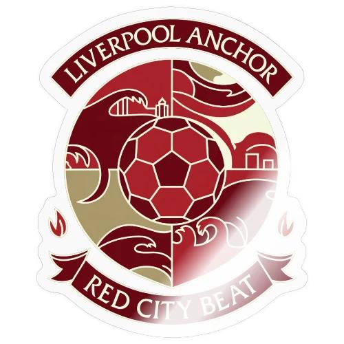 Liverpool Anchor T Shirt, Soccer City Pride Gift - Sticker