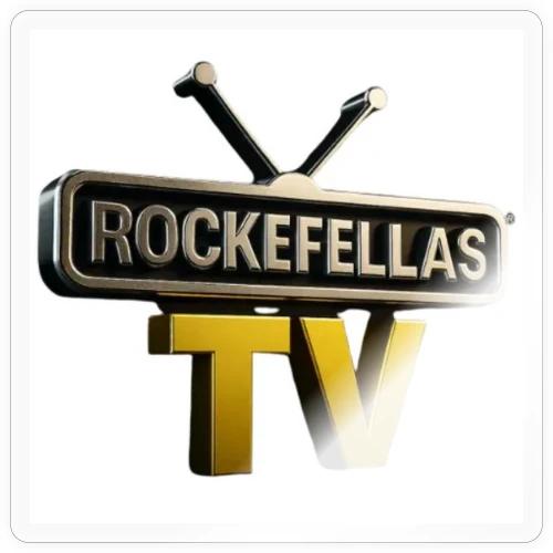 Rockefellas TV 3D Logo Official Gear - Sticker