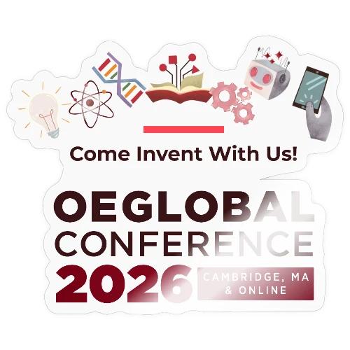 OEGlobal Conference 2026 Icons - Sticker