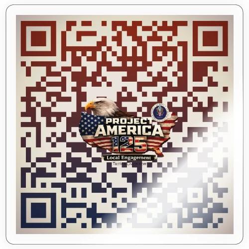 Project America is on the Move...Scan to View! - Sticker
